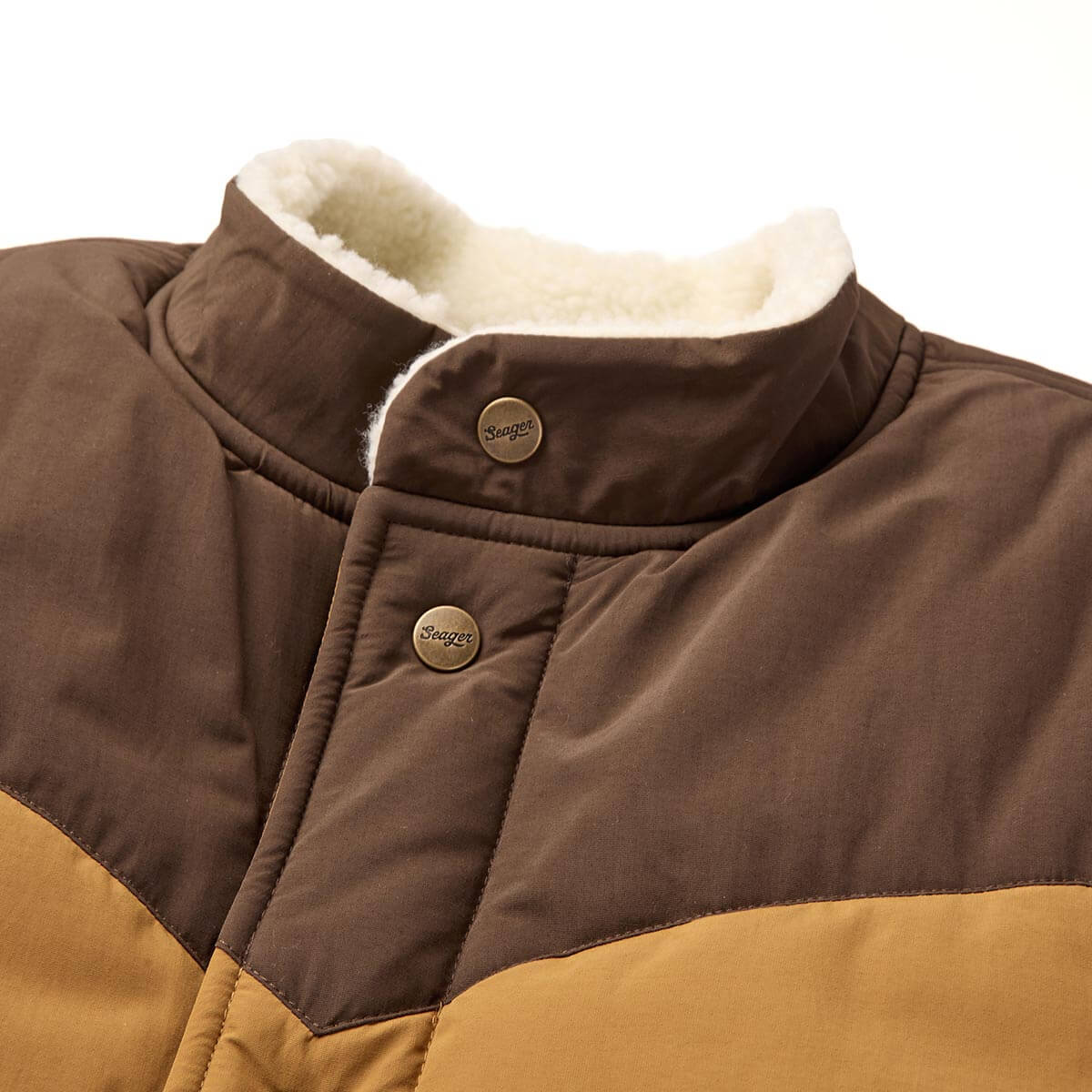 Seager Bighorn Vest Rust Gold/Old Brown