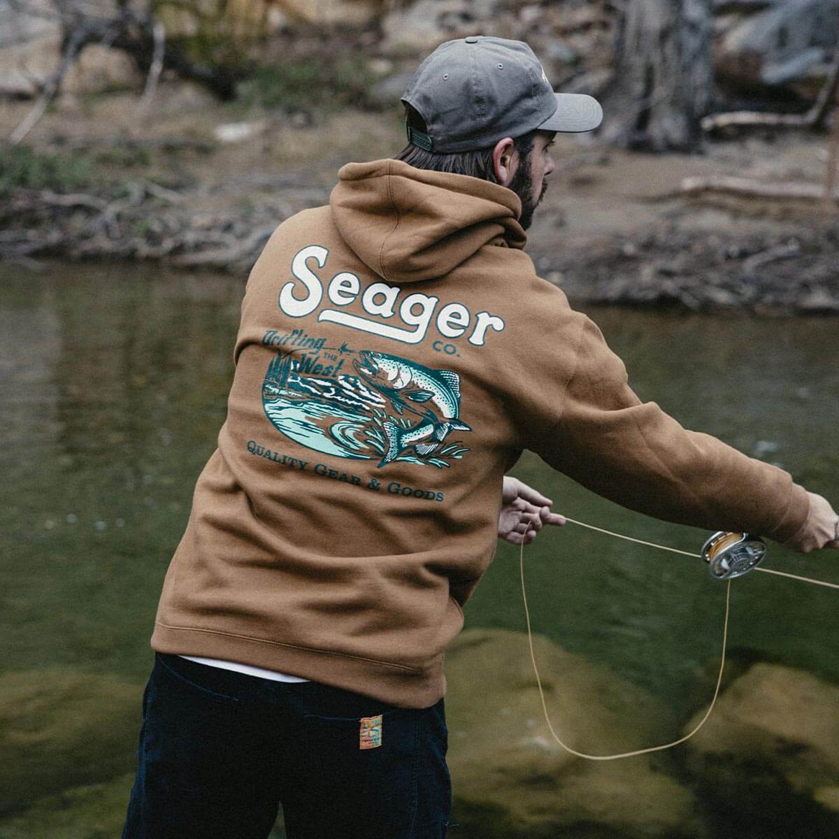 Seager Drifting The West Hoodie Saddle