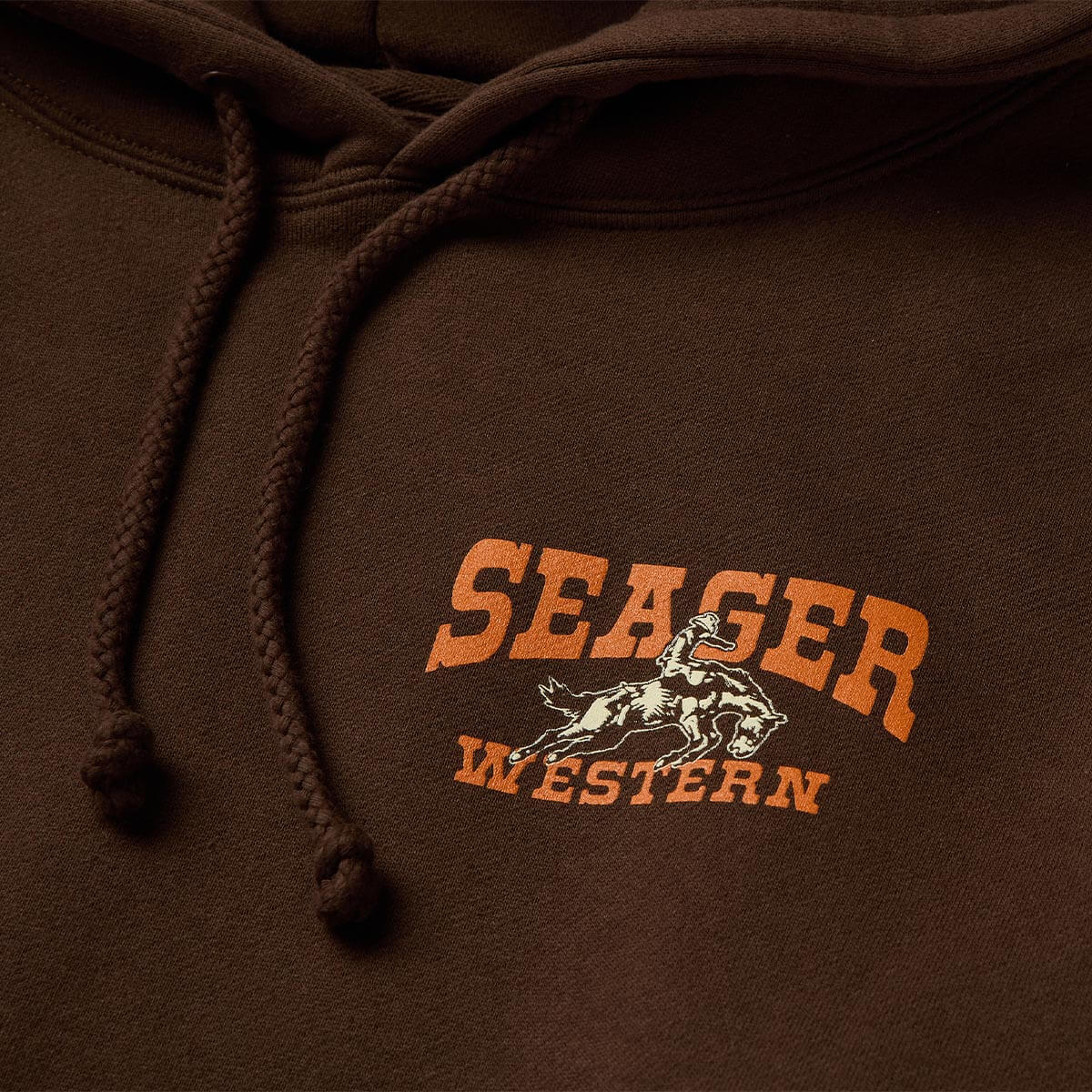 Seager Rodeo Hoodie Brown