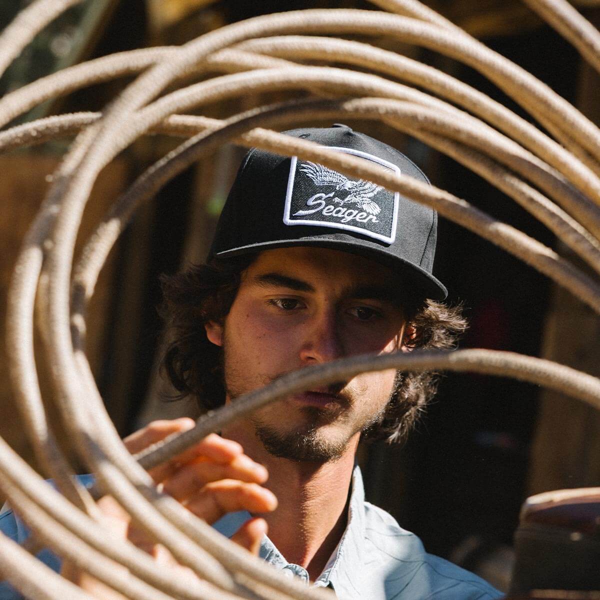 Seager Wingspan Snapback Black