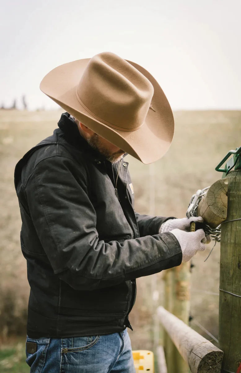Seager Longhorn 4X Hat Fawn