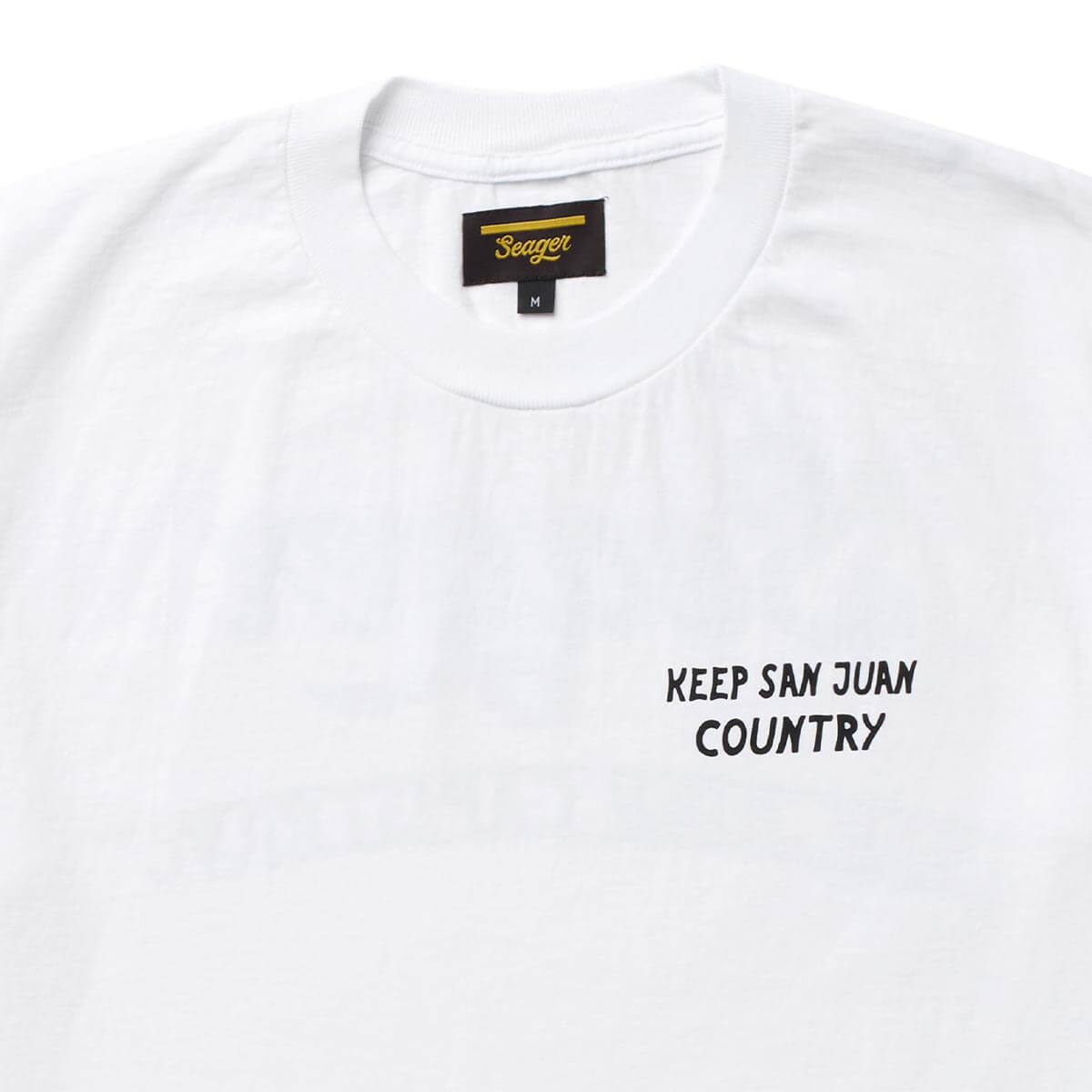 Seager Keep SJC Country Tee White