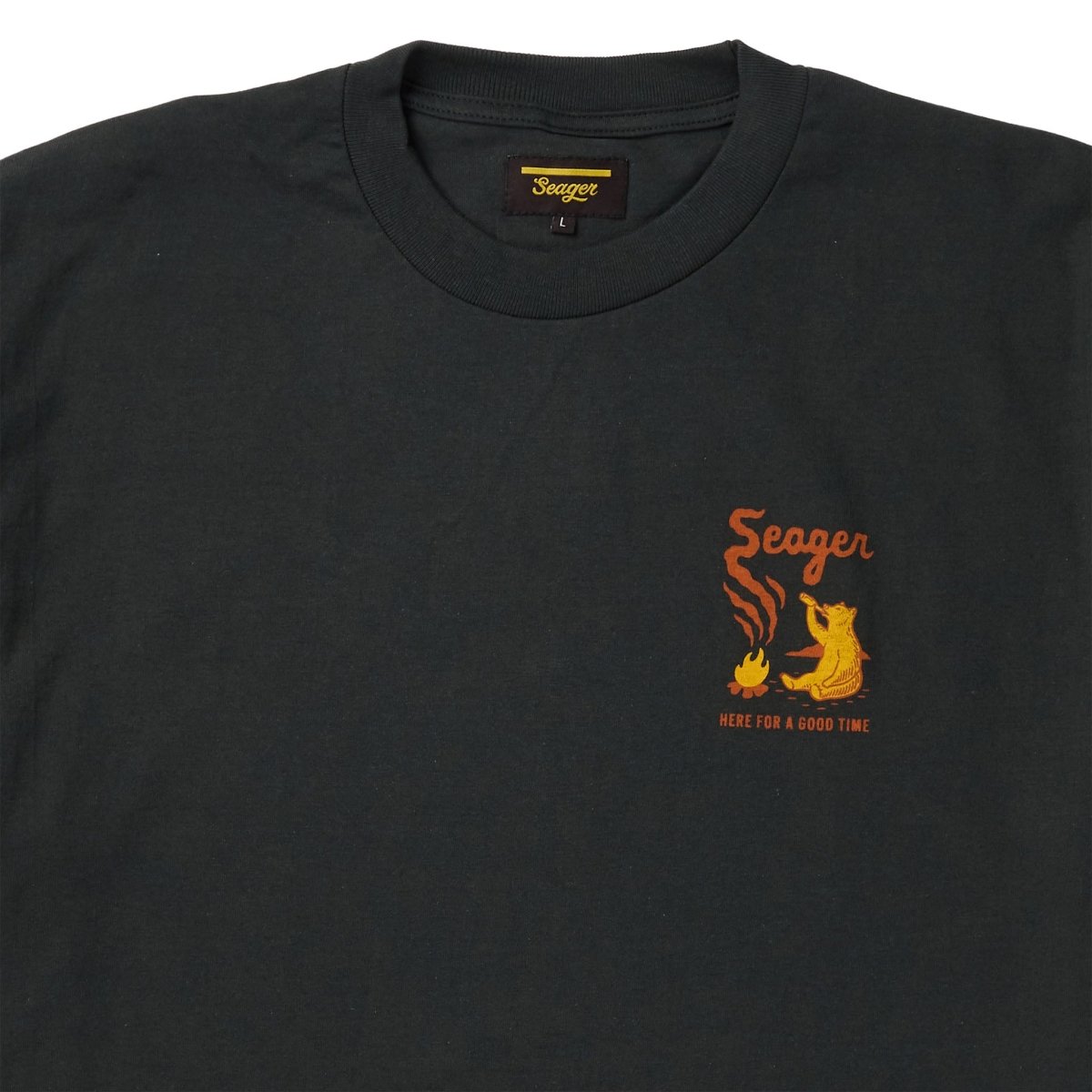 Seager Smokey Tee Coal