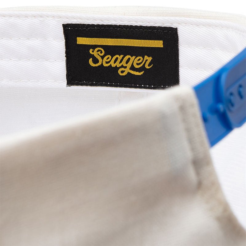 Seager Uncle Bill Hemp Snapback Cream/Navy
