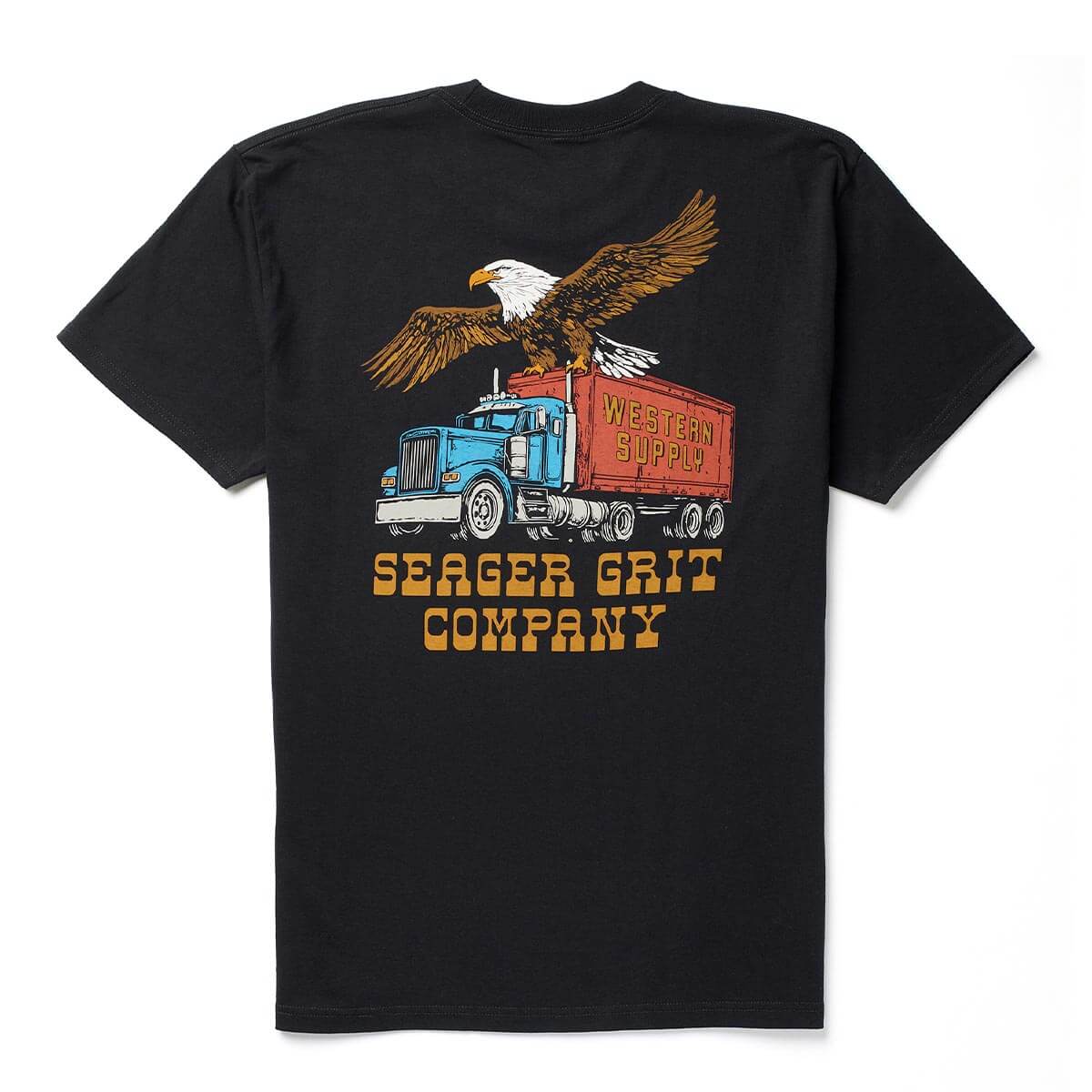 Seager Big Rig Tee Black