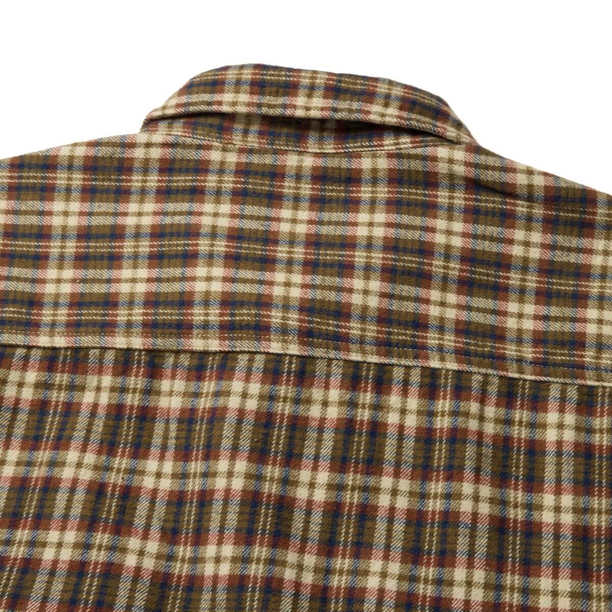 Seager Calico Flannel Carmel/Roasted Red