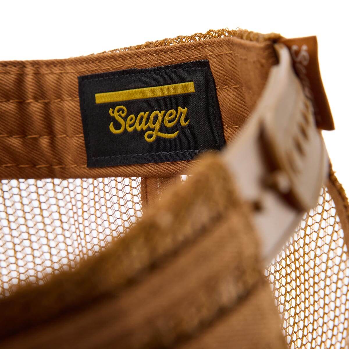Seager Duck Down Delicacy Snapback Brown