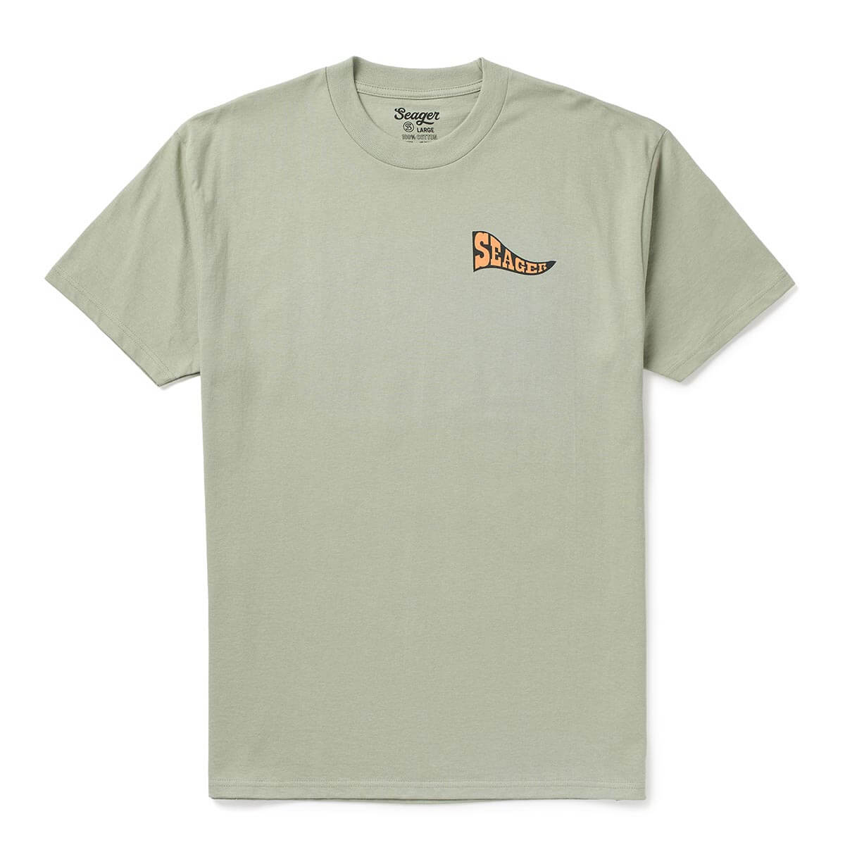 Seager Long Ride Tee Desert Green