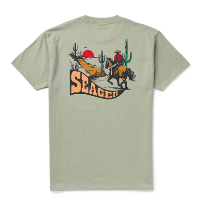 Seager Long Ride Tee Desert Green