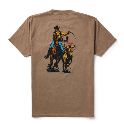 Seager Rodeo Series Premium Tee Pigment Brown