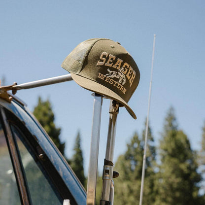 Seager Rodeo Trucker Snapback Army