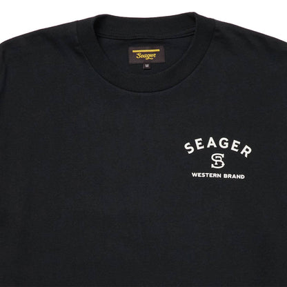 Seager Branded Tee Black